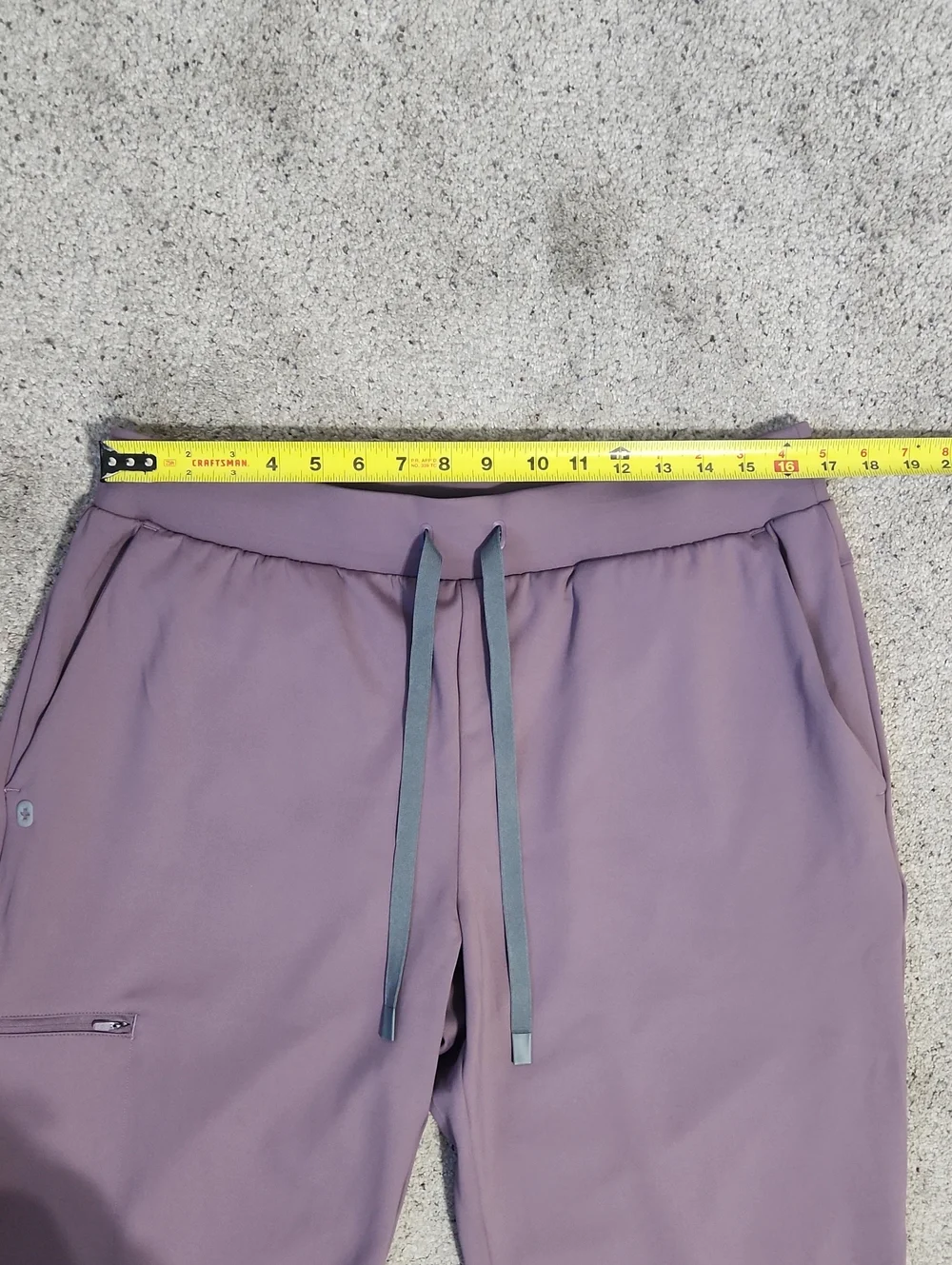 New Figs Men's Norris Straight-Leg Scrub Pant in Plum Size XLT (Retired color)
